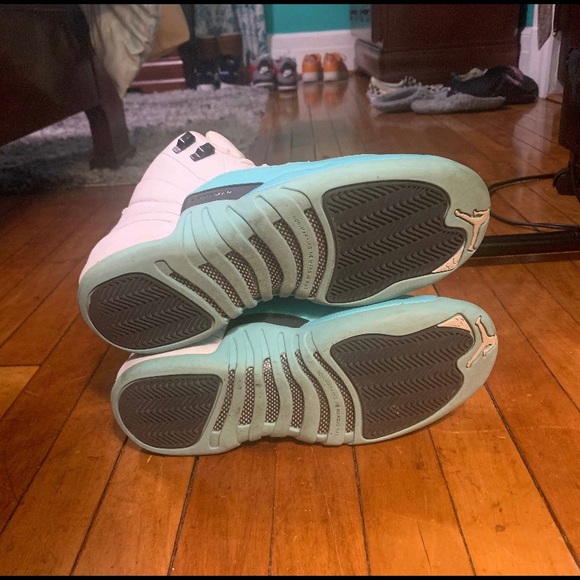 Air Jordan 12 GS ‘Light Aqua’ - Picture 6 of 10
